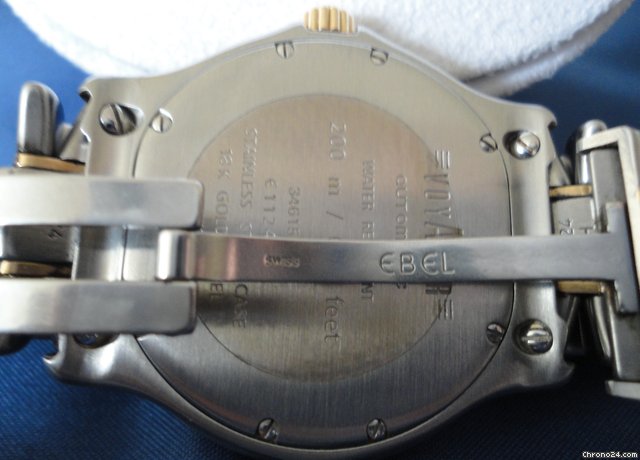 replica Ebel Voyager worldtime steel gold WATCHES 1