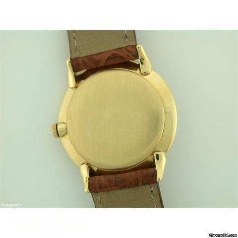Patek Philippe Calatrava 18ct gold mnaual on strap WATCHES 2