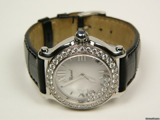 Chopard Happy Sport steel 7 diamonds and diamond bezel REF. 278476 WATCHES 2