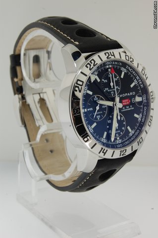 Chopard Mille Miglia GMT Steel Black Chronograph Mens Watch WATCHES 2