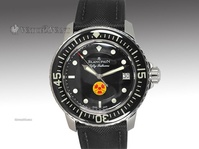 Blancpain 50 Fathoms "Tribute to Fifty Fathoms"- "No Radiations" 1950s Re-Edition - Special Limited Edition 500 Pieces - 45mm Stainless Steel WATCHES 2