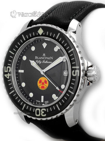 replica Blancpain 50 Fathoms "Tribute to Fifty Fathoms"- "No Radiations" 1950s Re-Edition - Special Limited Edition 500 Pieces - 45mm Stainless Steel WATCHES 1