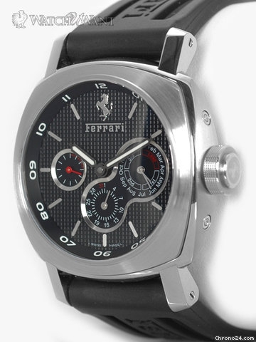 replica Panerai for Ferrari (Discontinued) FER 15 Perpetual Calendar - 45mm Stainless Steel - Special Edition 247 Pieces - Boxes/Papers WATCHES 1 