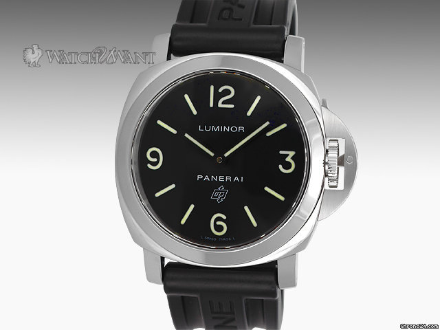 Panerai PAM 000 Luminor Base Logo 44mm Stainless Steel WATCHES 2