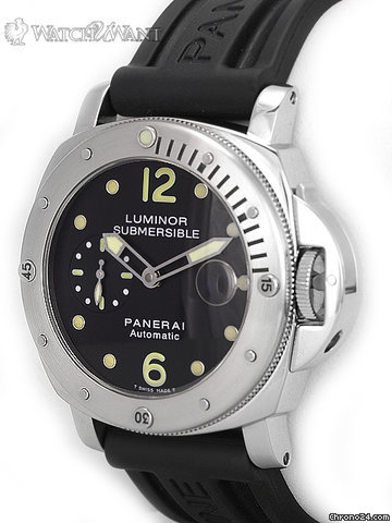 replica Panerai PAM024 Luminor Submersible - 44mm Stainless Steel WATCHES 1 