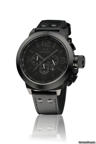 TW Steel Canteen Style Cool Black 2012 Herrenuhr Chronograph TW-821 WATCHES 2