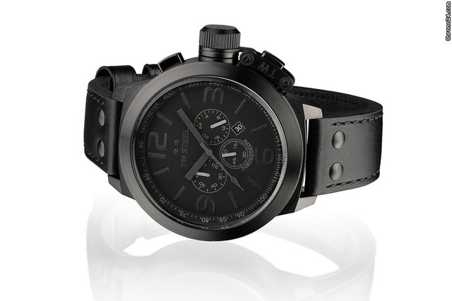 replica TW Steel Canteen Style Cool Black 2012 Herrenuhr Chronograph TW-821 WATCHES 1