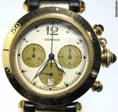 replica Cartier Pasha C38 18 Kt Gold WATCHES 1