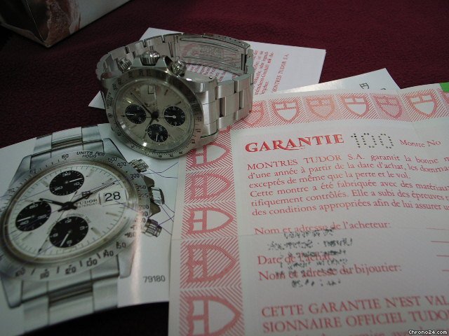 replica Tudor Oysterdate Automatik Chrono Time Big Block WATCHES 1