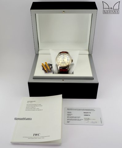 IWC IW325110 SPITFIRE PILOT UTC ACCIAIO WATCHES 2