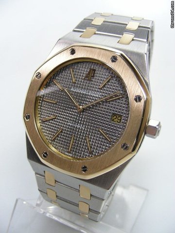 Audemars Piguet Royal Oak Jumbo vintage or/acier cadran ardoise WATCHES 2