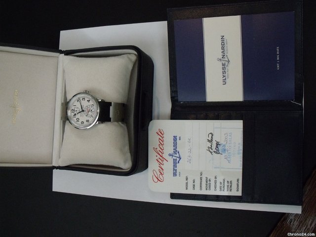 Ulysse Nardin Chronometer ref.263-22 en acier WATCHES 2