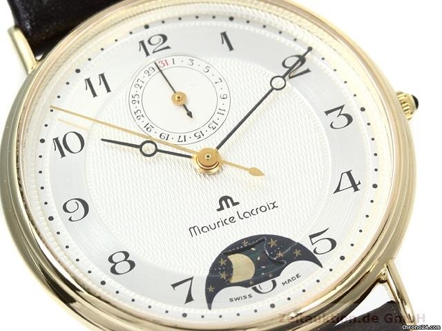 replica Maurice Lacroix 18k Gold Quarz WATCHES 1 