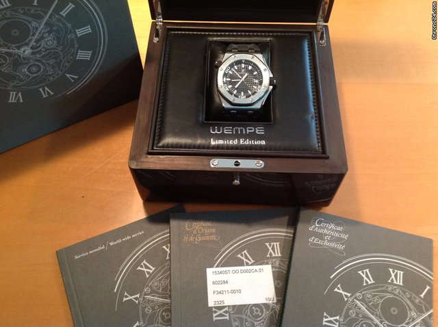 Audemars Piguet SCUBA "WEMPE" ROYAL OAK OFFSHORE Ltd. Editio WATCHES 2