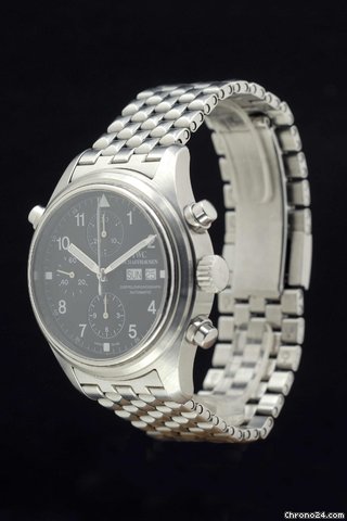 replica IWC Doppelchronograph in Stahl WATCHES 1