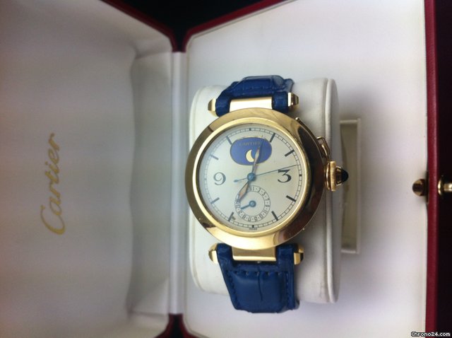 Cartier PASHA FASI LUNA ORO GIALLO WATCHES 2