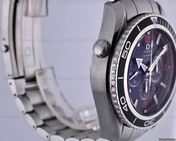 replica Omega Seamaster Planet Ocean Co-Axial Chronograph SS/SS 45.5MM WATCHES 1