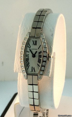 Cartier Tank Allongee White Gold Pre-owned WATCHES 2
