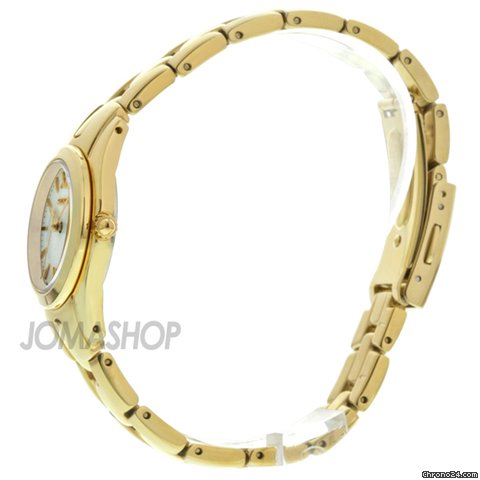 Seiko Reflections Gold-tone Steel Ladies Watch SXDA74 WATCHES 2