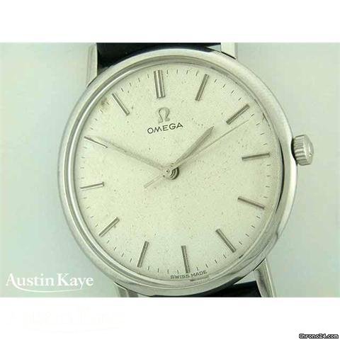 replica Omega steel manual on strap WATCHES 1 