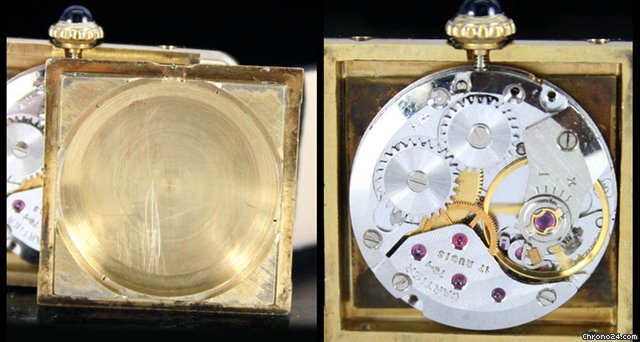 replica Cartier Must De Tank Vermeil Gold Plated WATCHES 1