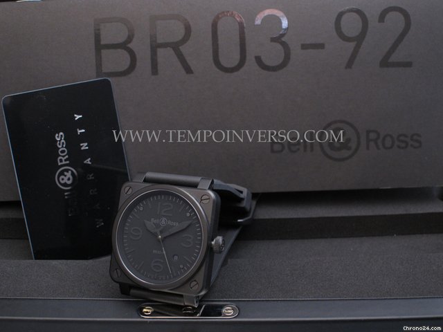 Bell & Ross Instrument BR 03-92 Phantom full set 2012 N.O.S WATCHES 2