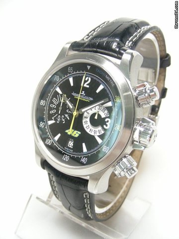 Jaeger-LeCoultre Master compressor chronographe limited edition "Valentino Rossi 46" 746 pieces steel/acier cadran noir/black dial WATCHES 2