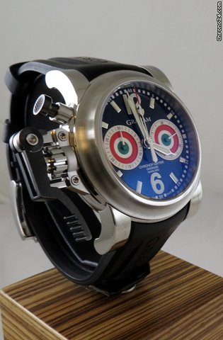 Graham CHRONOFIGHTER MARK II OVERLORD LIMITED EDITION ITALIA 50P. WATCHES 2