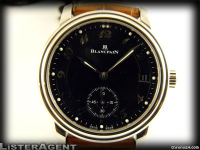 Blancpain solo tempo nero AUT Ref. 1161-1130-55. NUOVO WATCHES 2