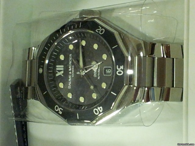 Baume & Mercier riviera xl acciaio WATCHES 2