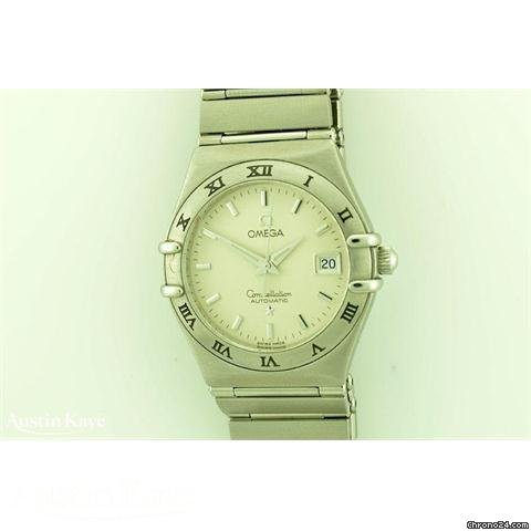 Omega Constellation steel quartz on bracelet WATCHES 2