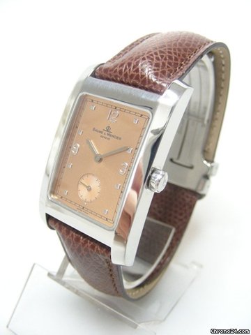 Baume & Mercier Hampton medium steel/acier cadran bronze/bronze dial WATCHES 2