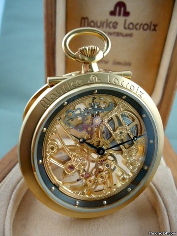 Maurice Lacroix Pocket Watch Ref Masterpiece squelette WATCHES 2