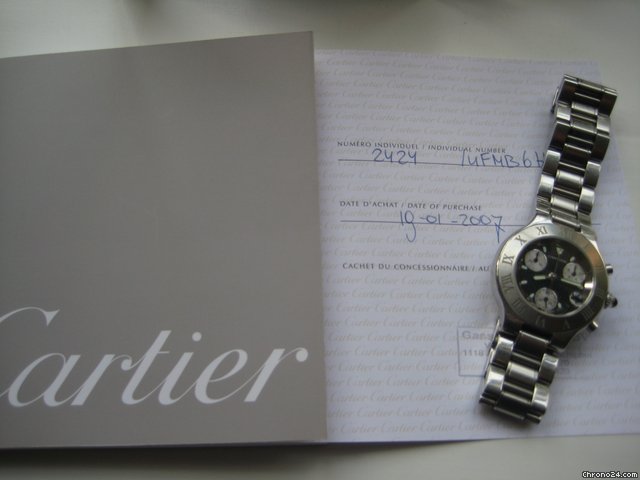 Cartier 21 chronoscaph WATCHES 2