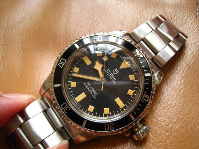 Tudor 94010 Orange Patina Snowflake No Date Submariner WATCHES 2