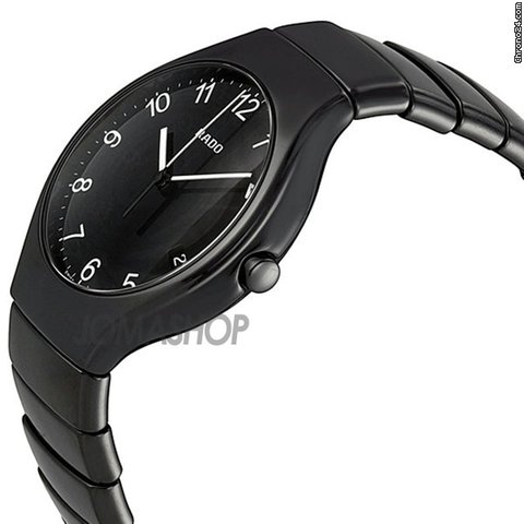 Rado True Black Dial Ceramic Mens Watch R27653192 WATCHES 2