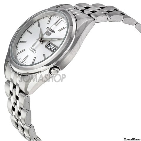 Seiko 5 Automatic Silver Dial Mens Watch SNKL15 WATCHES 2