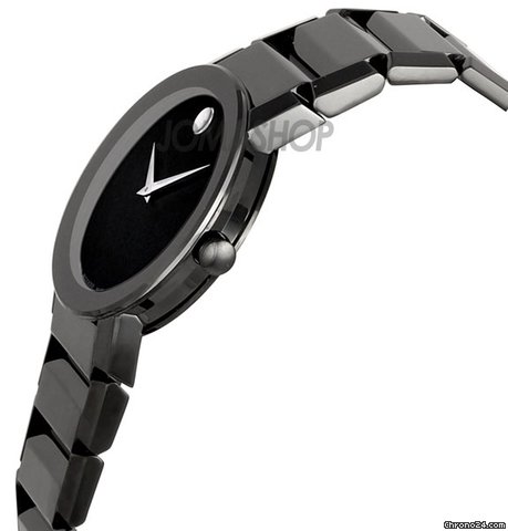 Movado Sapphire PVD Black Bracelet Mens Watch 0606307 WATCHES 2