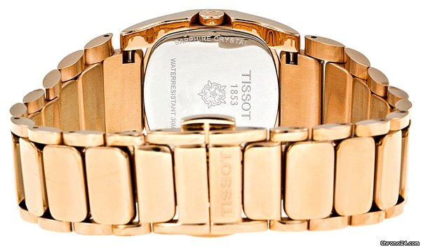 replica Tissot T-Moments Pink Gold PVD Ladies Watch T0091103329700 WATCHES 1