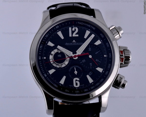 Jaeger-LeCoultre Master Compressor Chronograph 2 Black Dial SS 41.5MM WATCHES 2