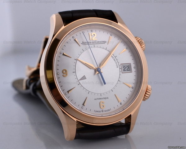 Jaeger-LeCoultre Master Memovox 18K Rose Gold Silver Dial 40MM WATCHES 2