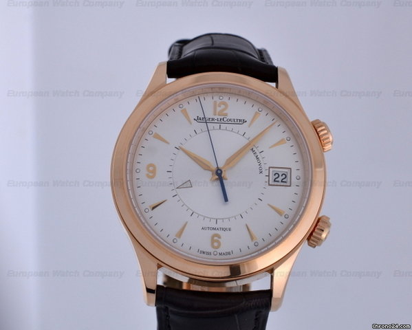 replica Jaeger-LeCoultre Master Memovox 18K Rose Gold Silver Dial 40MM WATCHES 1