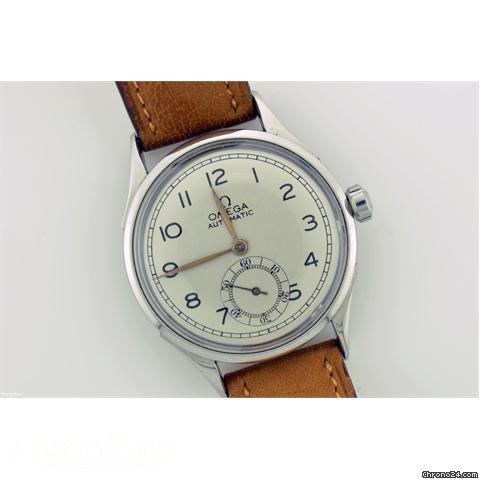 Omega steel automatic "bumper" on strap WATCHES 2