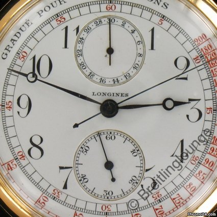 Longines Doctors Pocket Watch 18 Kt Gold WATCHES 2