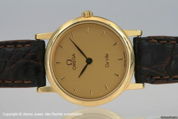 replica Omega De Ville 750 18 K Gelbgold WATCHES 1 