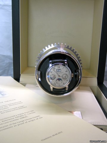 A. Lange & Sohne Langematik Perpetual Platin Ewiger Kalender WATCHES 2