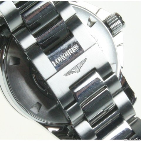 replica Longines Cunquest Herrenchronograph Edelstahl Ref. L3.660.4 WATCHES 1