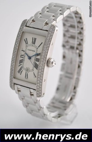 Cartier Tank Americaine Diamonds WATCHES 2