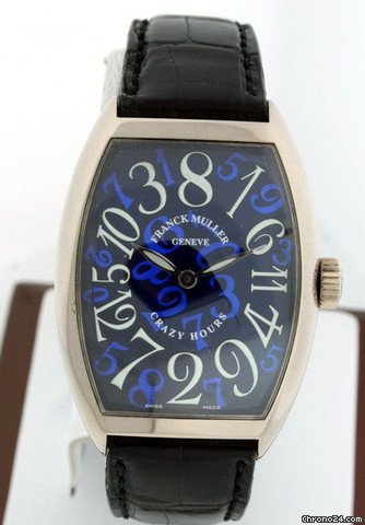 replica Franck Muller Crazy Hours Men's 7851 CH Pre-owned WATCHES 1