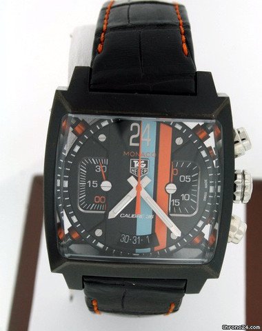 replica TAG Heuer Monaco Chronograph CAW2113.FC6250 Pre-owned WATCHES 1